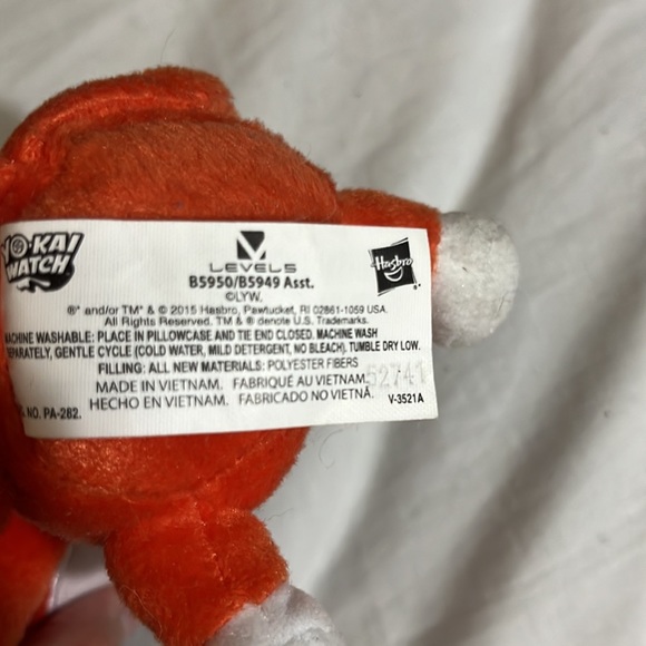 Hasbro Tokai watch plushie no tags but ok condition - Picture 3 of 3